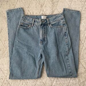 Sahara Ray x NA-KD Blue Denim Jeans